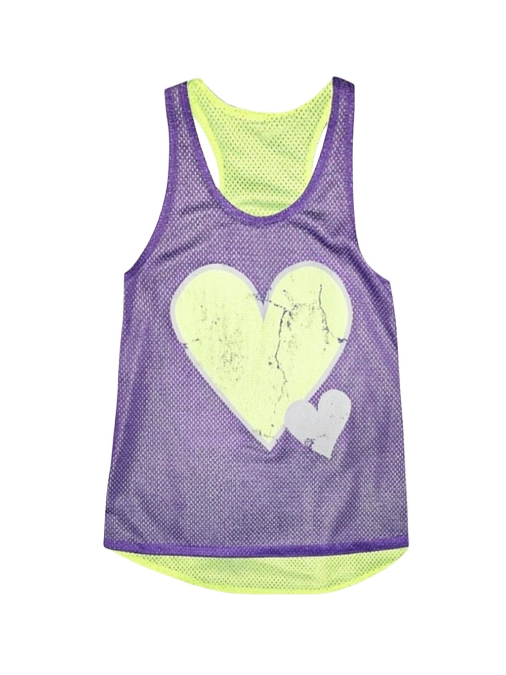 GIRL'S Reversible Jersey Tank Top Size 10/12